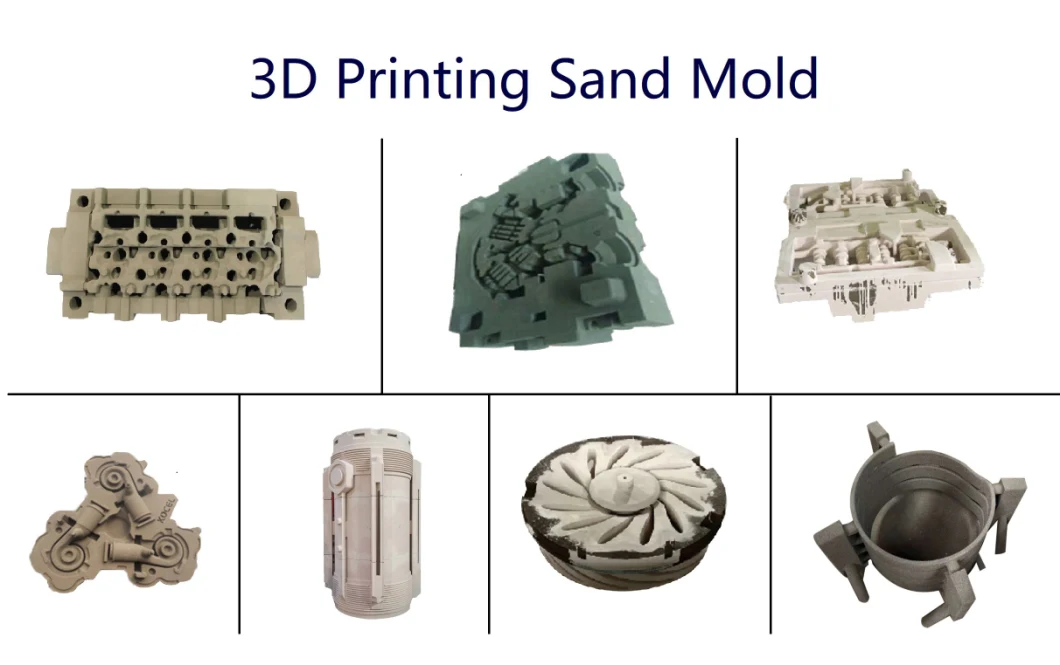 KOCEL OEM Sand 3D Printer &amp; Auto Spare Parts Sand Mould for Rapid Prototyping with 3D Printing Sand Casting &amp; CNC Machining for Flange