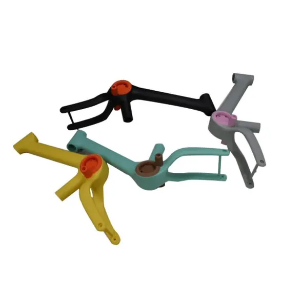 Customized Scooter Accessories Bike Frame Mold Nylon Bracket Mold for Children′s Balancing Bicycle Gas-Assisted Molding Gas Assist Mold Making