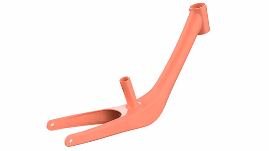 Customized Scooter Accessories Bike Frame Mold Nylon Bracket Mold for Children′s Balancing Bicycle Gas-Assisted Molding Gas Assist Mold Making