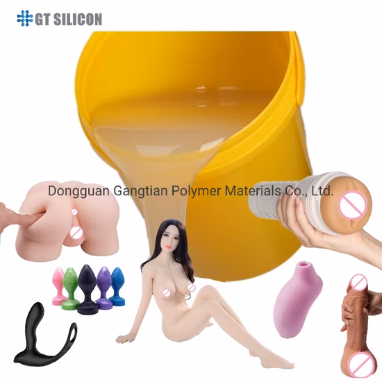RTV-2 LSR Liquid Silicone Rubber Platinum Silicone Rubber for Making Sex Toy